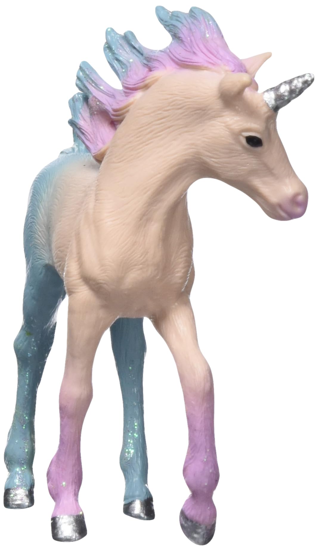 Schleich Bayala Marshmallow Unicorn Foal Figurine - Multicoloured Collectible Toy for Kids 3+ 4