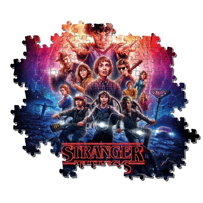 Clementoni Stranger Things 1000-Piece Puzzle - Jigsaw for Adults - Made in Italy