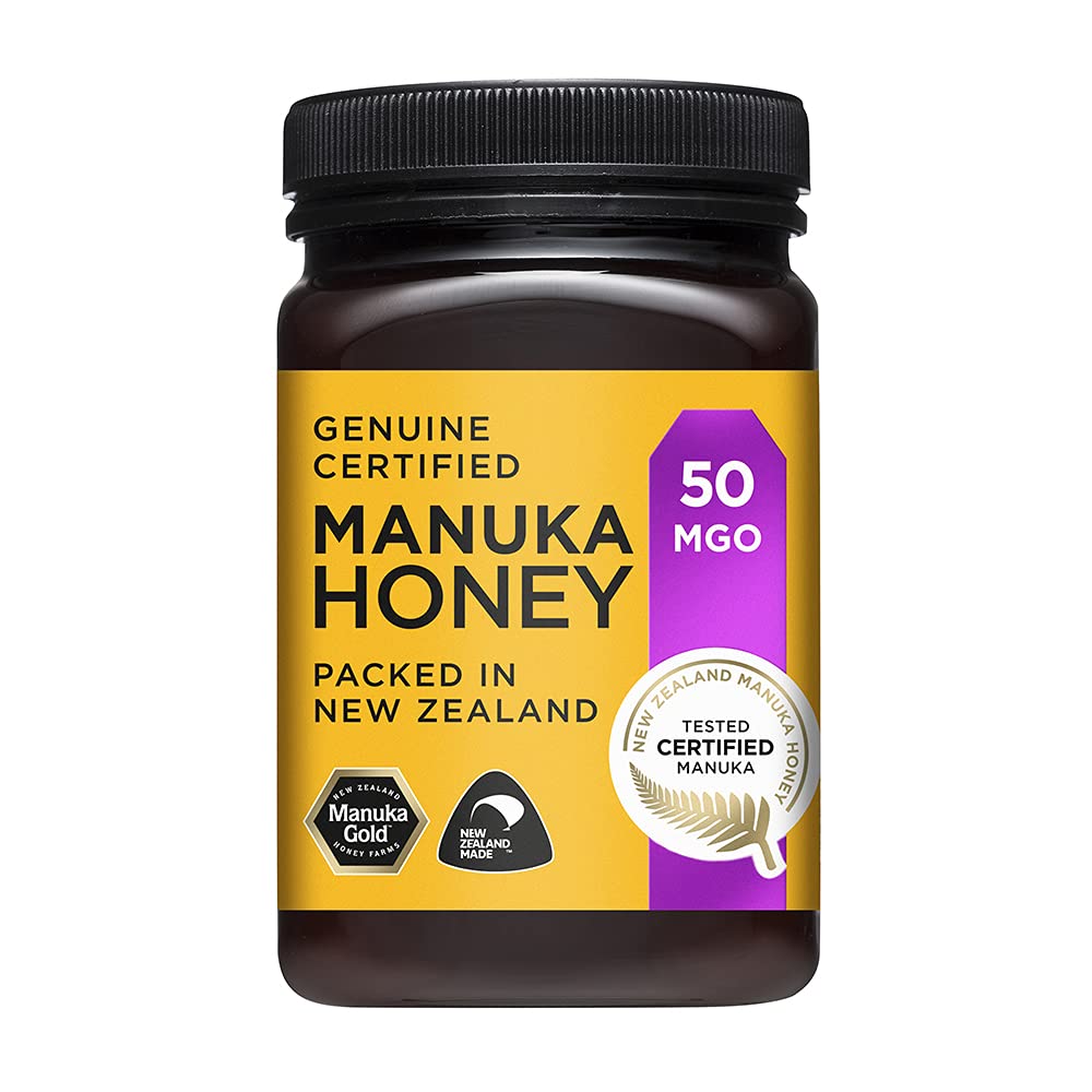Manuka Gold Manuka Honey - 50 MGO Strength | 500g Cream Form