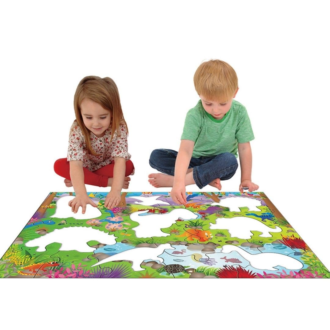Galt Toys, Giant Floor Puzzle - Dinosaurs, Floor Puzzles for Kids, Ages 3 Years Plus 2
