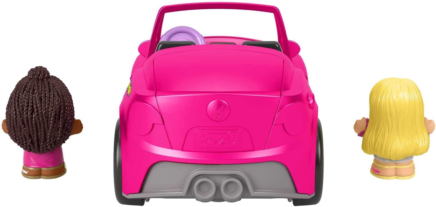 Barbie HJN53 Convertible Playset - Musical Push-Along Vehicle with Figures for Toddlers