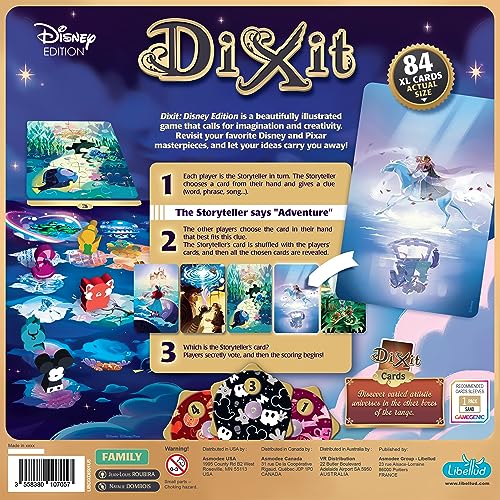 Libellud Dixit: Disney Edition Board Game 7