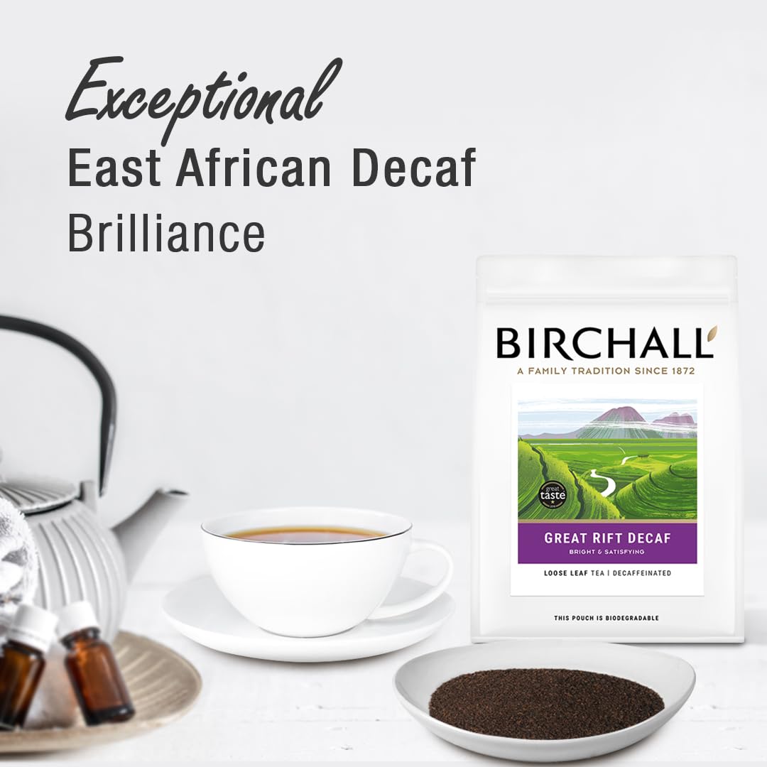 Birchall Great Rift Decaf | Decaffeinated Black Tea | 250g Loose Leaf 4