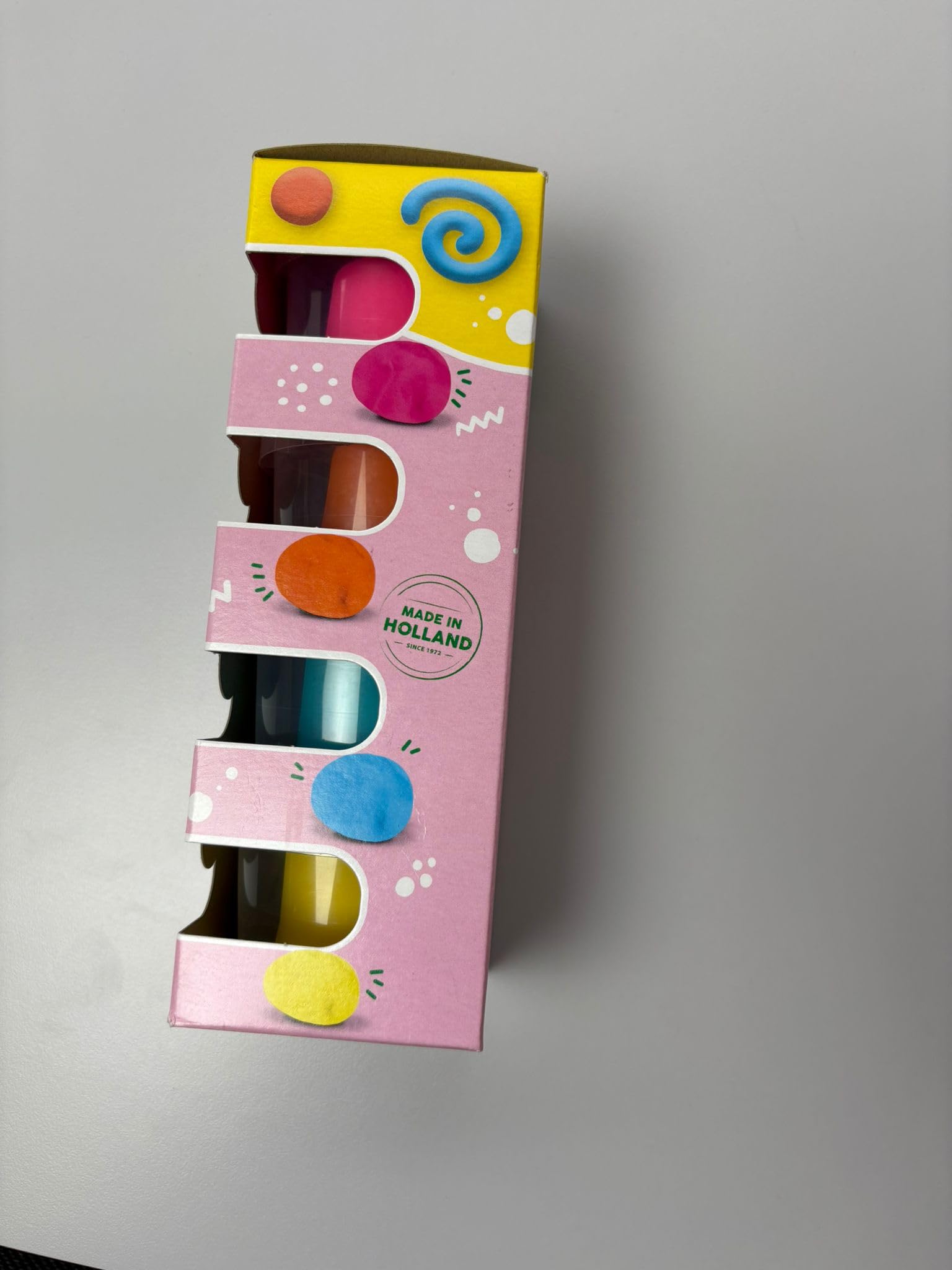 SES Creative Feel Good Dough Happy - Sensory Play Dough Set for Toddlers (4x90g) 6