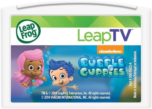 LeapFrog LeapTV Learning Game: Nickelodeon Bubble Guppies - Educational Active Video Game for Kids Ages 3-5