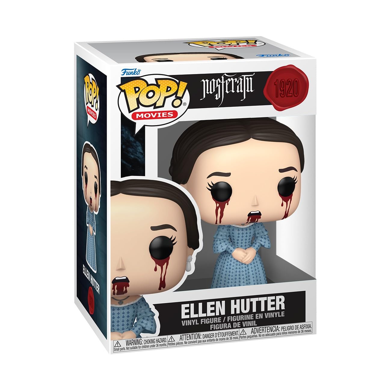 Funko Pop! Movies: Nosferatu - Ellen Hutter Collectible Figure | Vinyl | 9.5 cm 1