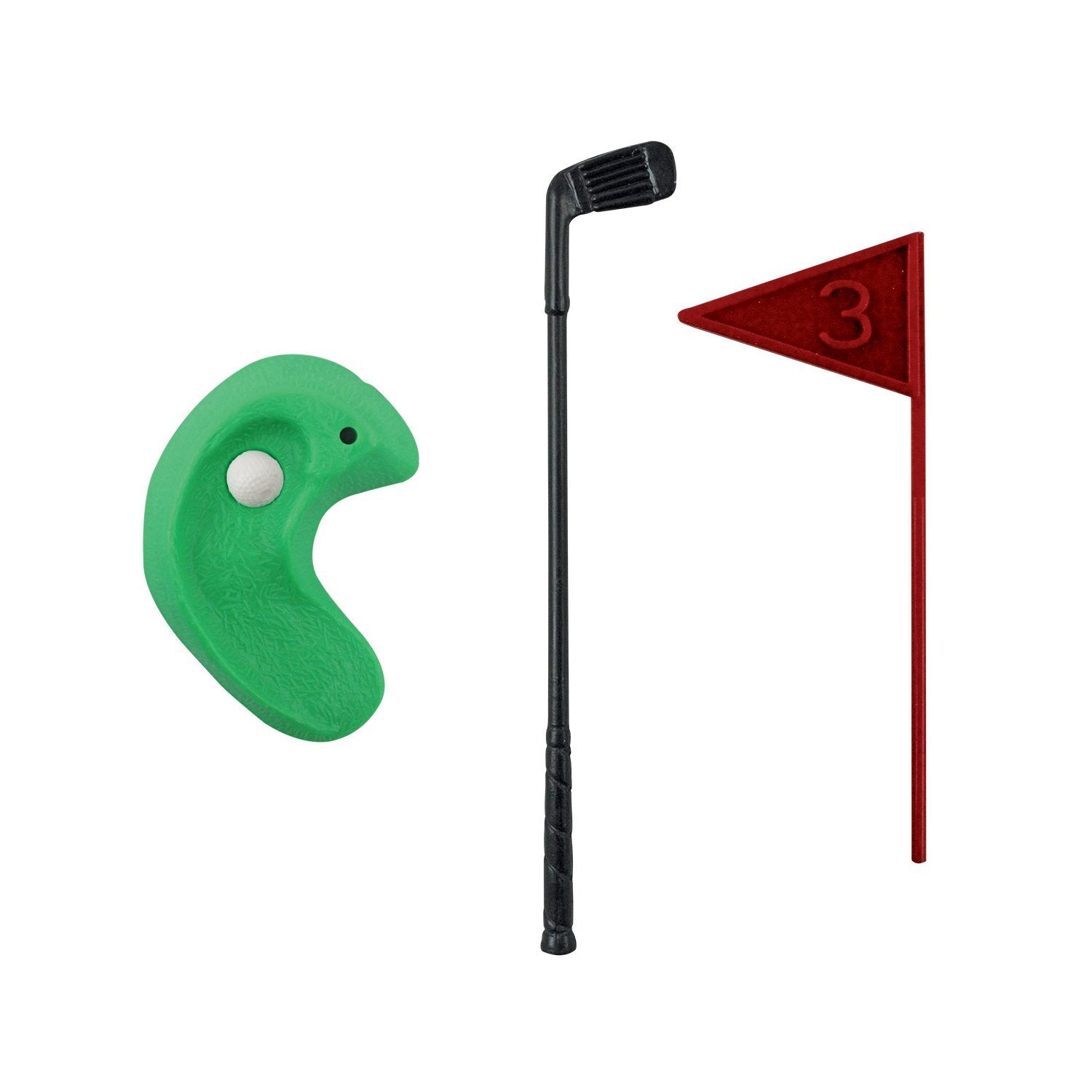 PME GS010 Golf Decorations - 13-Piece Plastic Cake Toppers Set 3