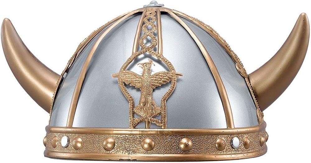 Bristol Novelty Viking Helmet BH390, Multi-Colour, One Size