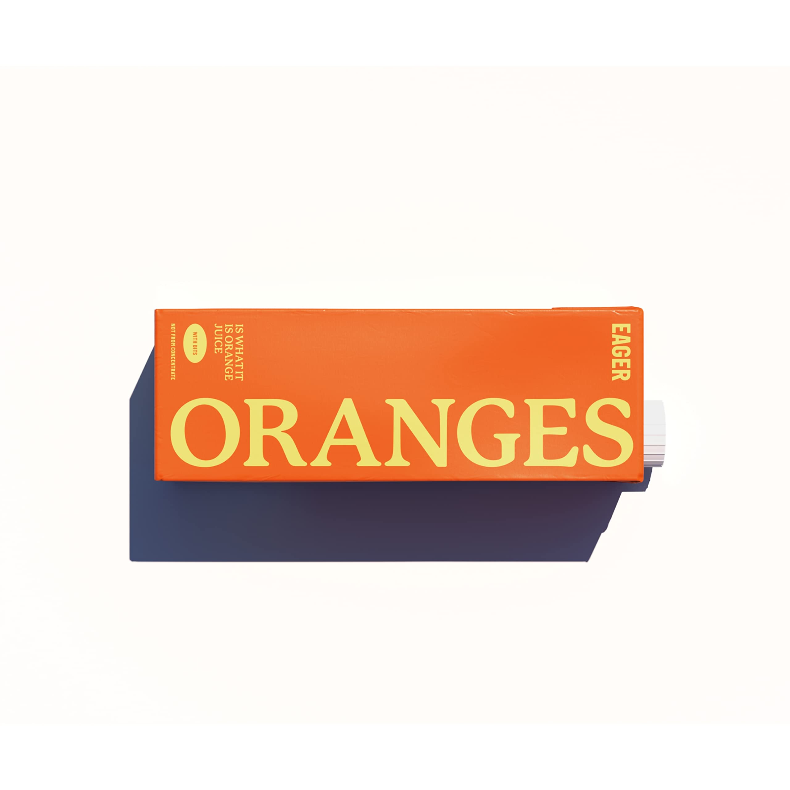 Eager - Orange Juice with Bits 100% Squeezed Not From Concentrate