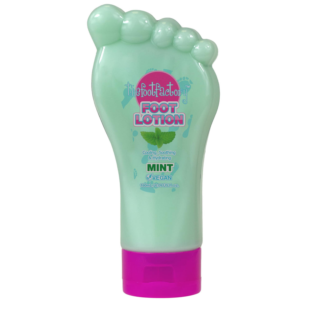 Face Facts The Foot Factory Peppermint Foot Lotion - Hydrating, Cooling | 180 ml