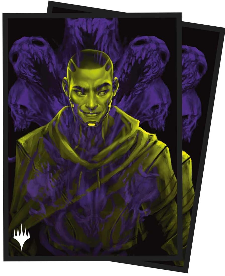 Ultra Pro MTG Duskmourn 100ct Deck Protector Sleeves - Kaito, Bane of Nightmares with ChromaFusion Tech