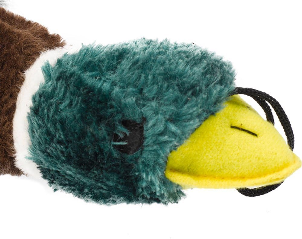 Petface Honking and Squeaky Duck Plush Dog Toy | Durable Material | Unscented 3