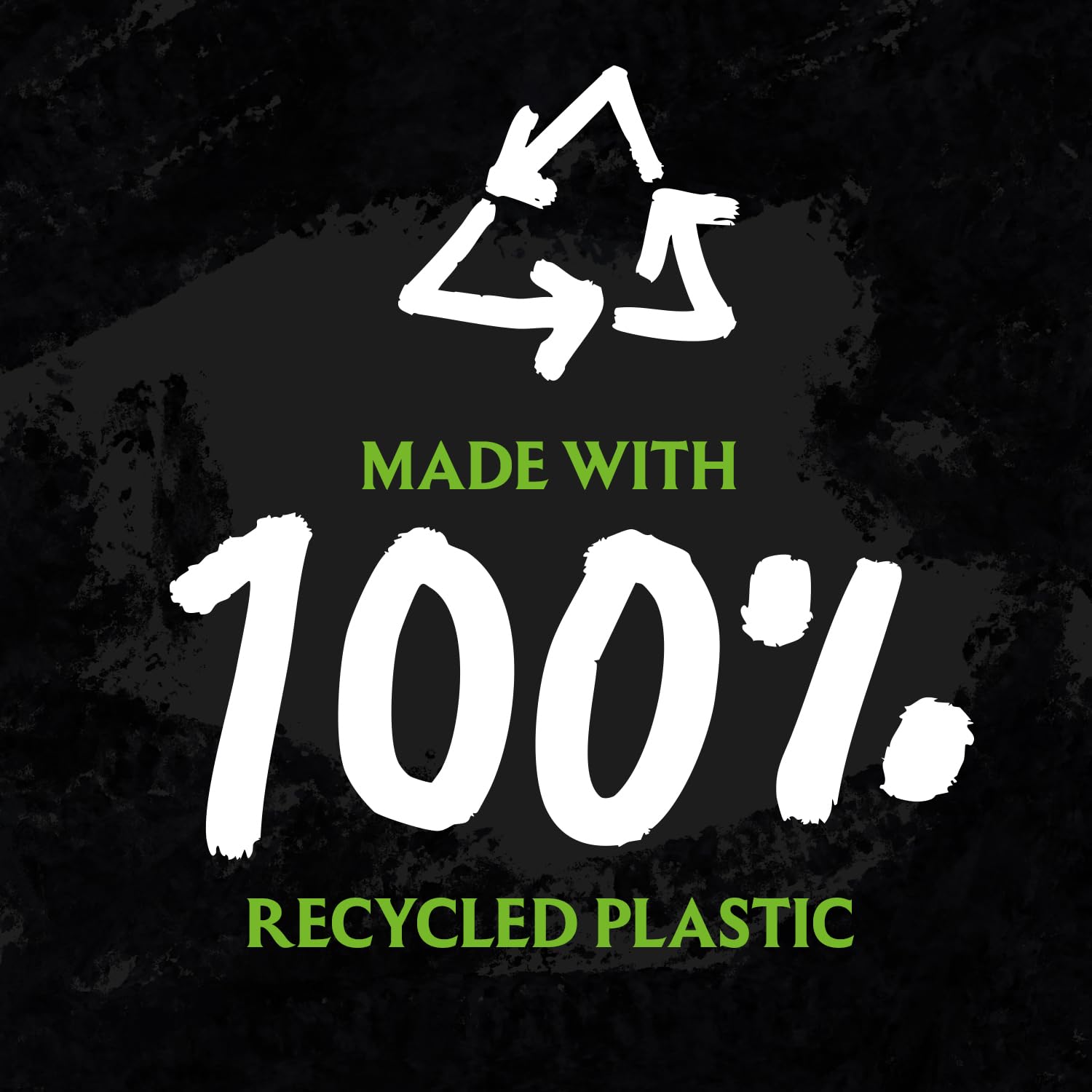 Roar! 10 Pack Ultra Strong 75 Litre Black Drawstring Bin Bags