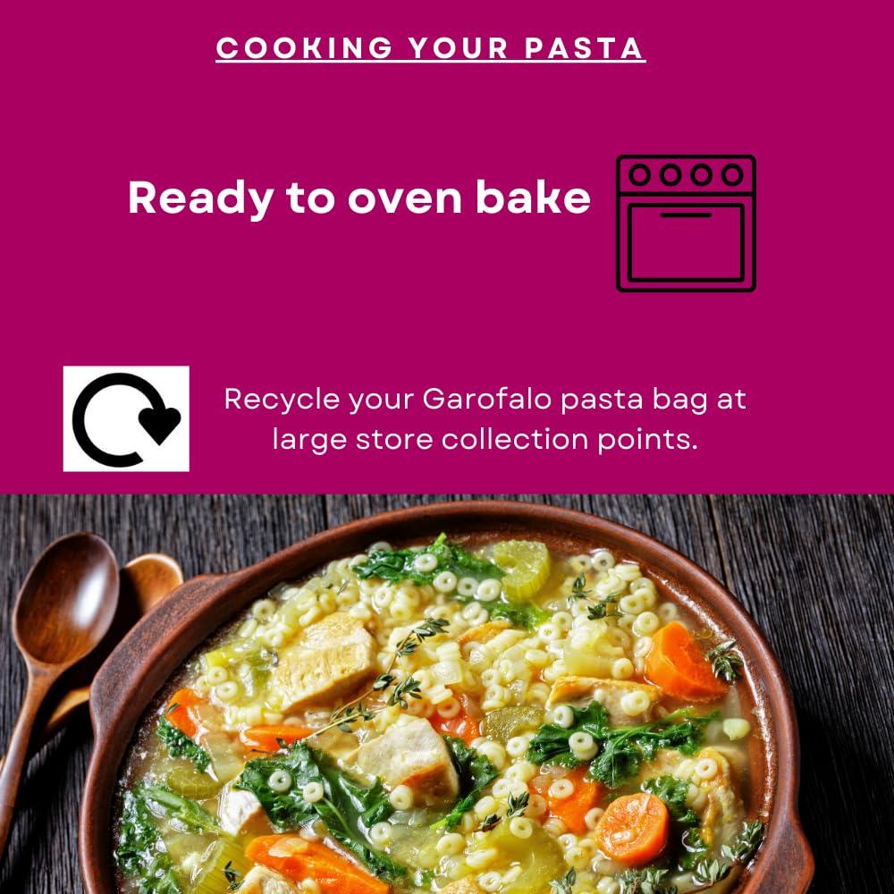 Garofalo Gluten Free Lasagne Sheets, 400g - Vegan & Coeliac-Safe Baking Pasta 3