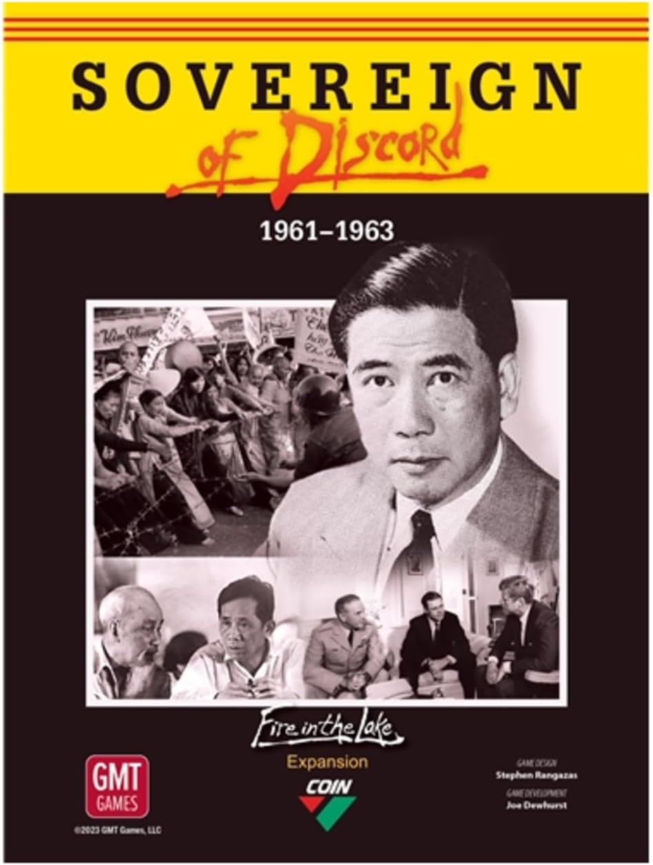 GMT Games Fire in the Lake Sovereign of Discord Expansion