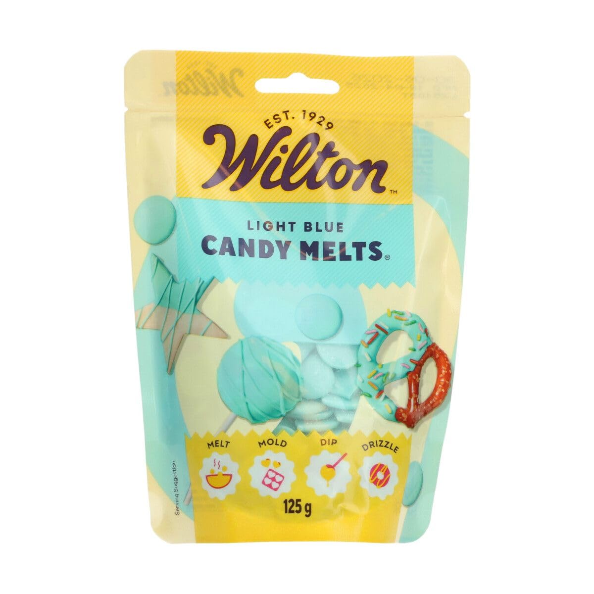 Wilton - Candy Melts Light Blue Melting Candy with Sweet Creamy Flavour