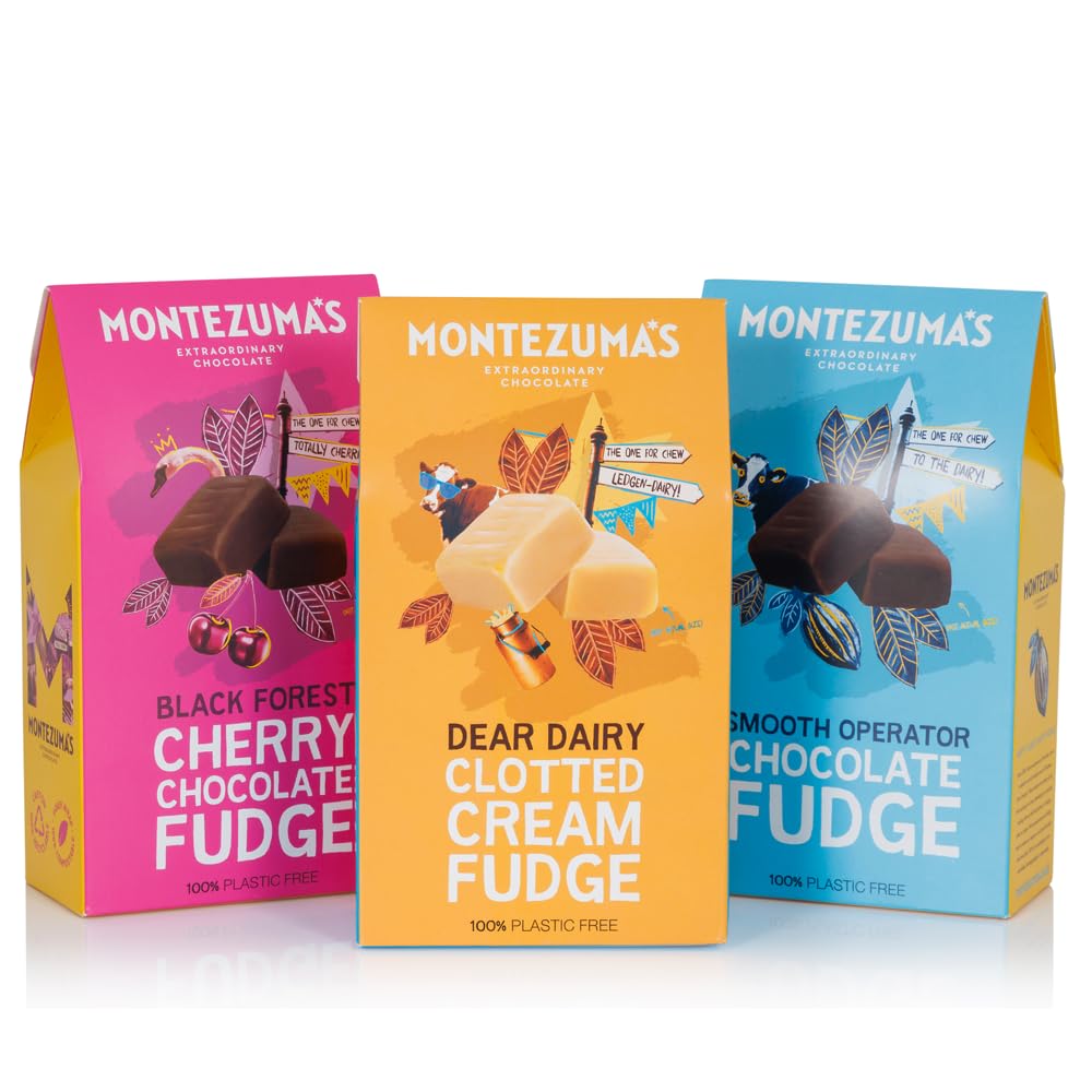 Montezuma's Black Forest Chocolate Fudge, 150g