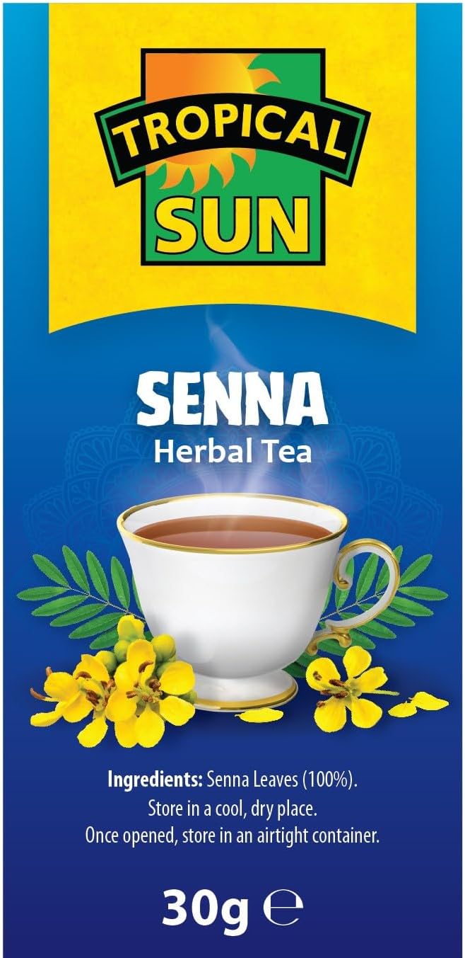 Tropical Sun Senna 20 Teebeutel, koffeinfrei mit natürlichen Zutaten 3