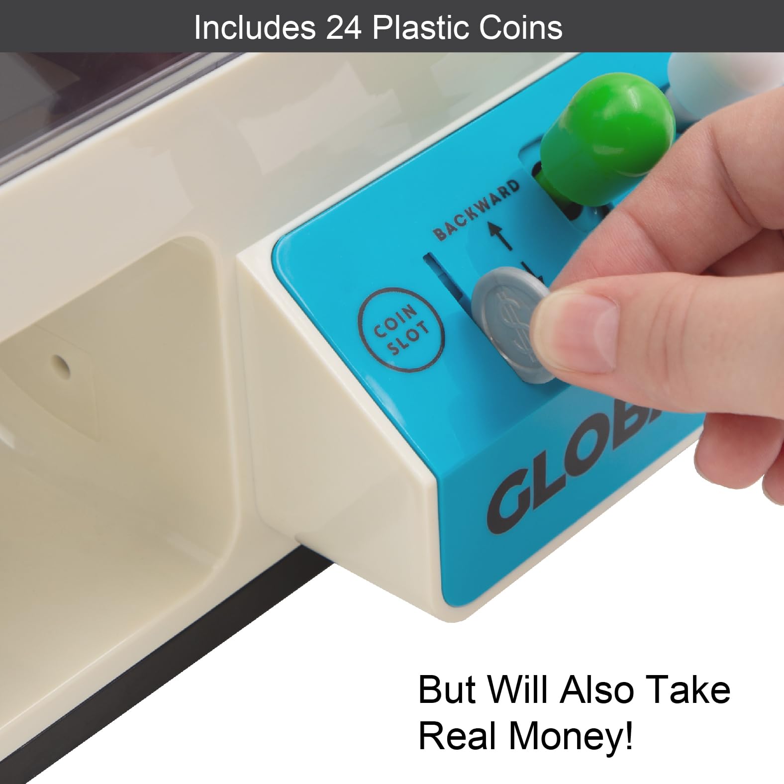 Global Gizmos 50189 Candy Grabber Claw Machine Arcade Game