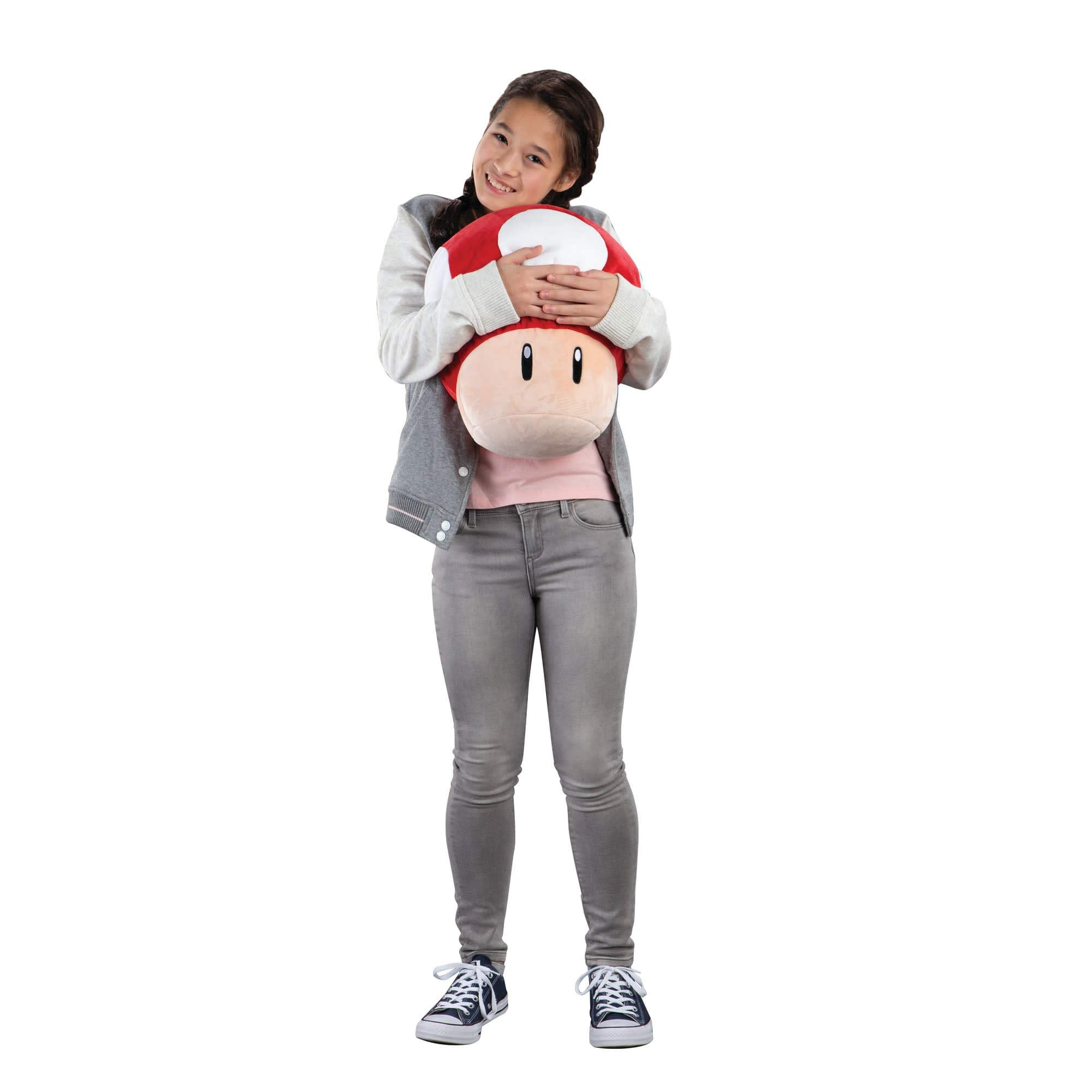 Mario Kart - Club Mocchi Mocchi Plush Mushroom 40 cm - Official Nintendo Licensed 10