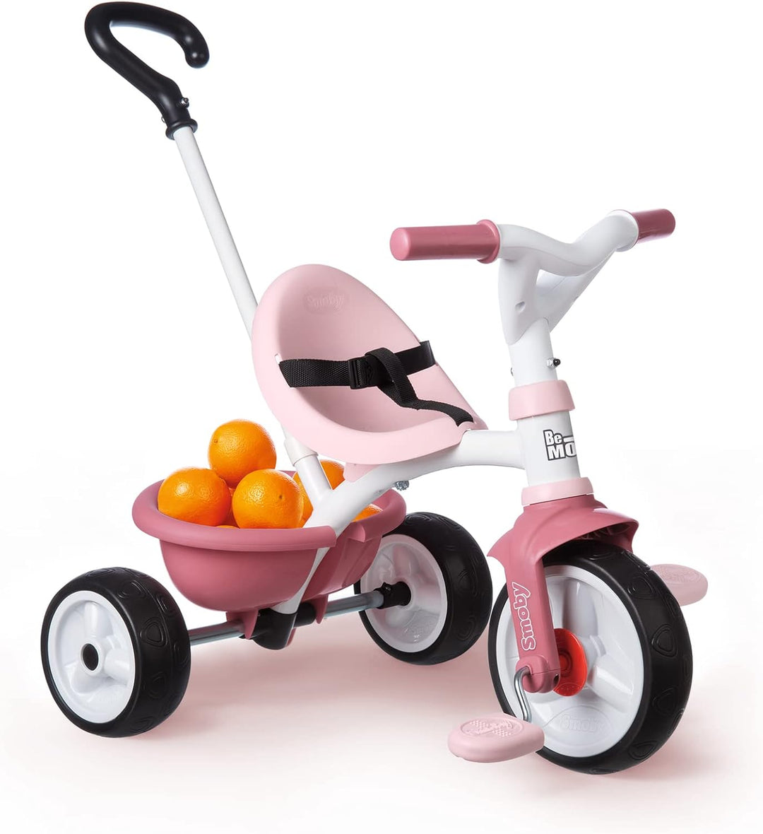 Smoby Be Move Pink Children's Tricycle - Safe and Ergonomic Tricycle for Kids Aged 15 Months to 3 Years