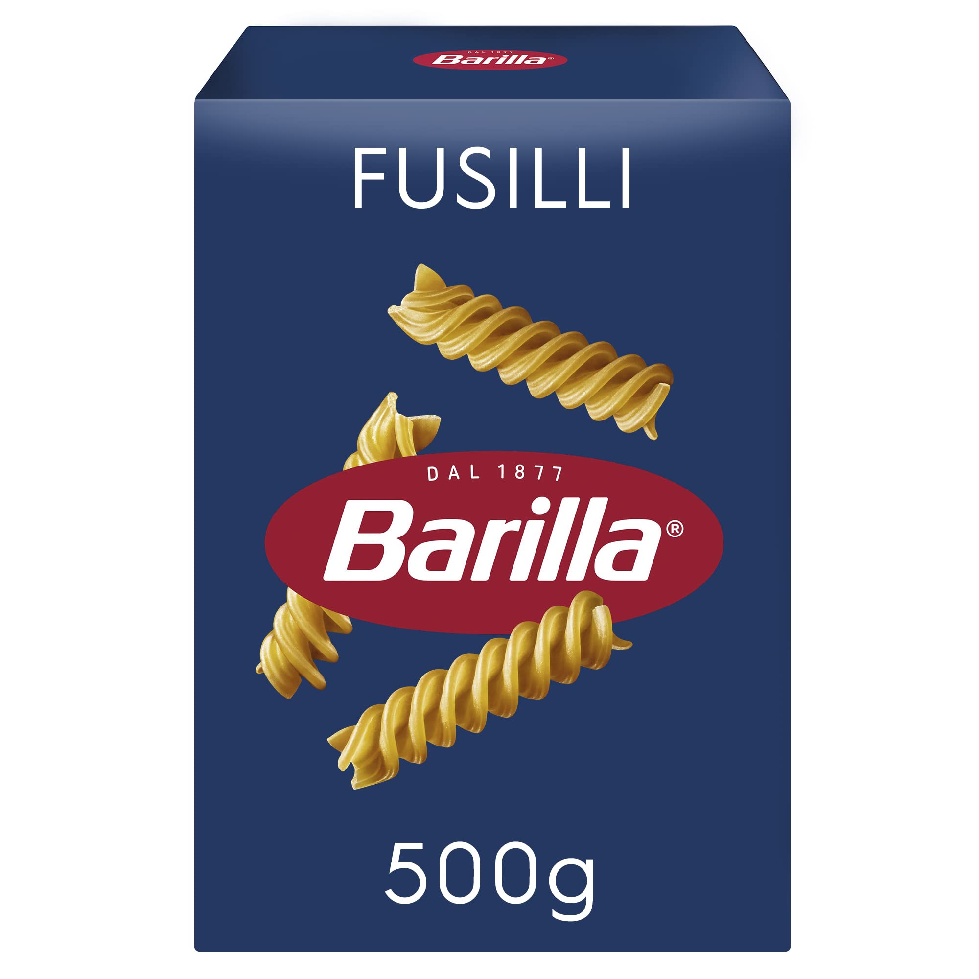 Barilla Fusilli – Authentic Italian Pasta Made with Durum Wheat – 500g