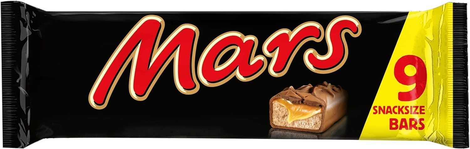 Mars - Chocolate Snack Size Bars Multipack, 8 x 33.8g