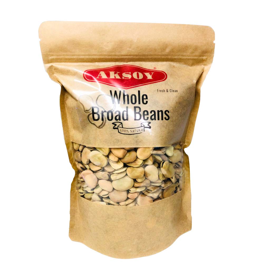 AKSOY Whole Broad Beans 1.25KG – Dried Legumes for Soups, Stews, Salads & Curries