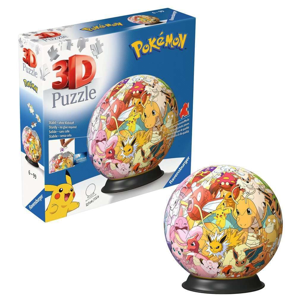 Ravensburger Pokemon 72 Piece 3D Jigsaw Puzzle Ball 3