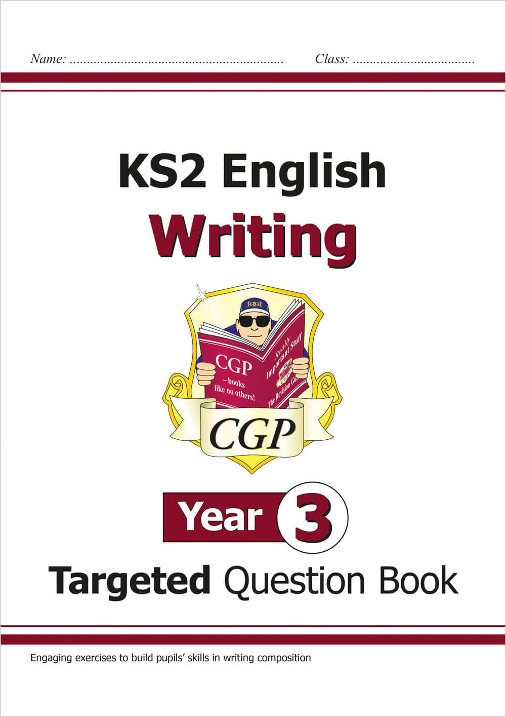 CGP Books KS2 English Writing Targeted Question Book - Year 3 | Ages 7-8 | 48 Pages