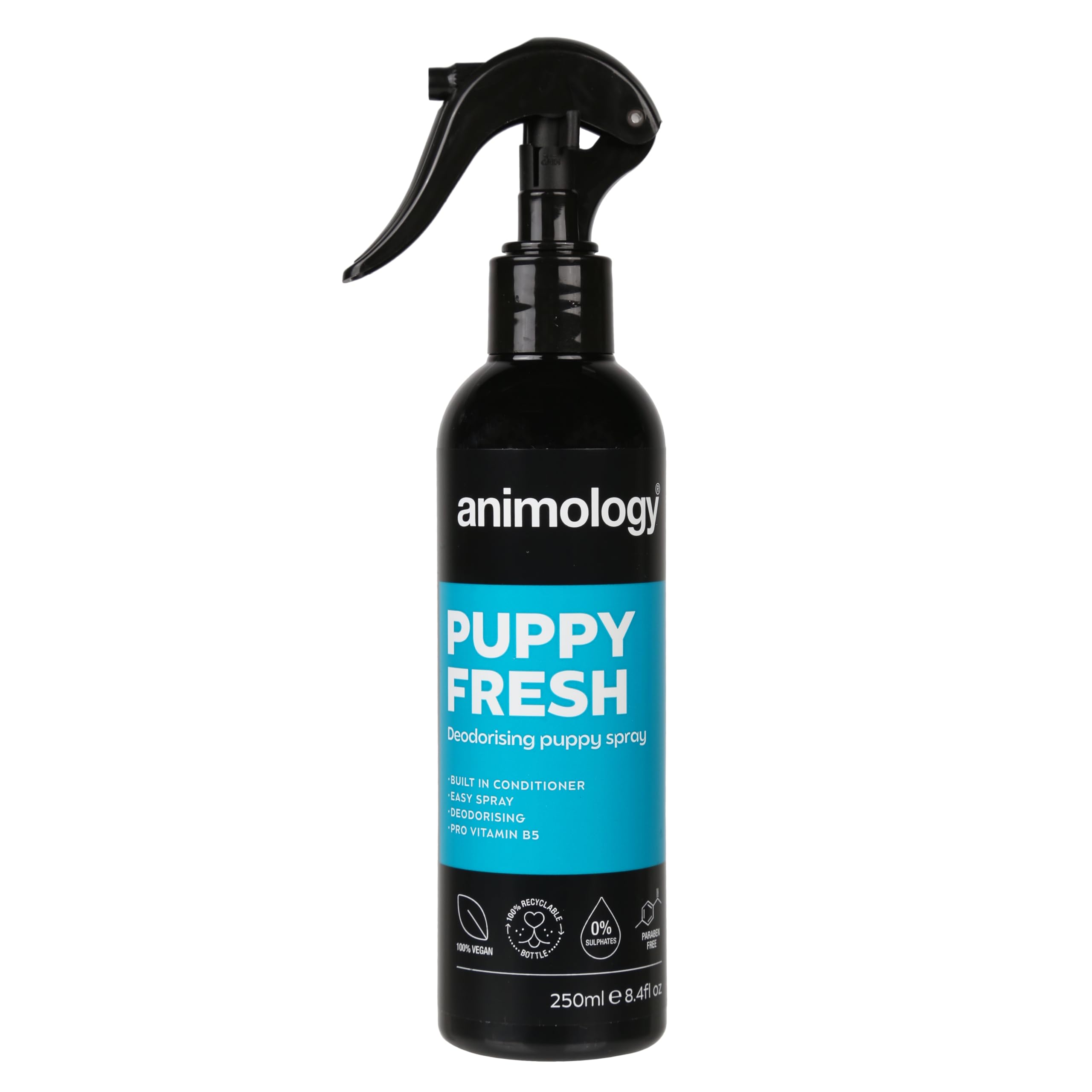 Animology Puppy Fresh Deodorising Spray - Conditioner Enriched | pH Balanced | 250 ml
