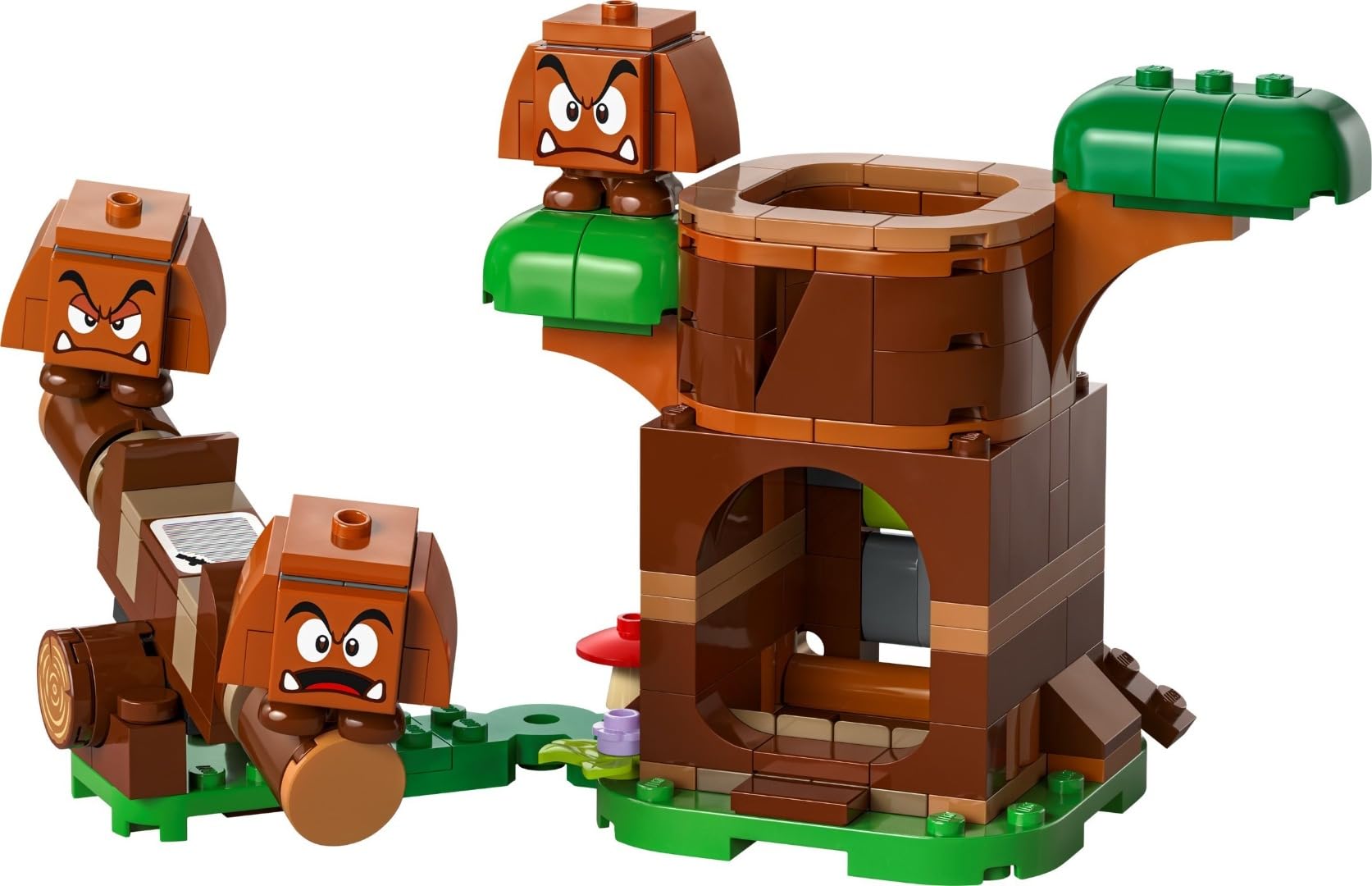 LEGO Super Mario Goombas’ Playground Set - 3 Goomba Figures & Interactive Playset for Kids 7+ 10