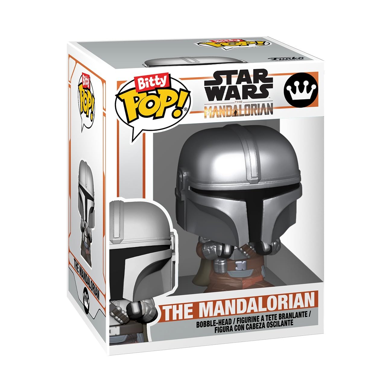 Funko Bitty POP! Ride: Star Wars - N1 with Mando | Vinyl Figure | Multicolor