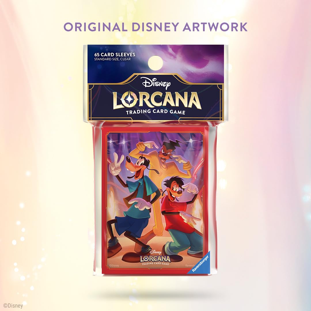 Ravensburger Disney Lorcana Trading Card Game 65 Goofy Card Sleeves 3