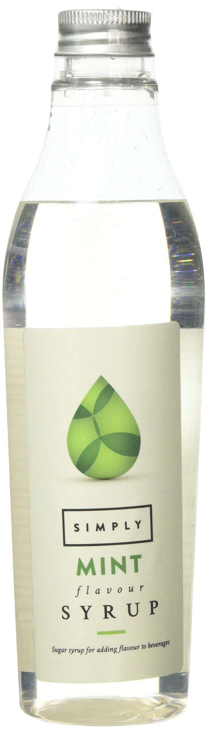 Simply - Mint Syrup Vegan & Nut Free Flavoured Syrup for Coffee, Cocktails & Beverages