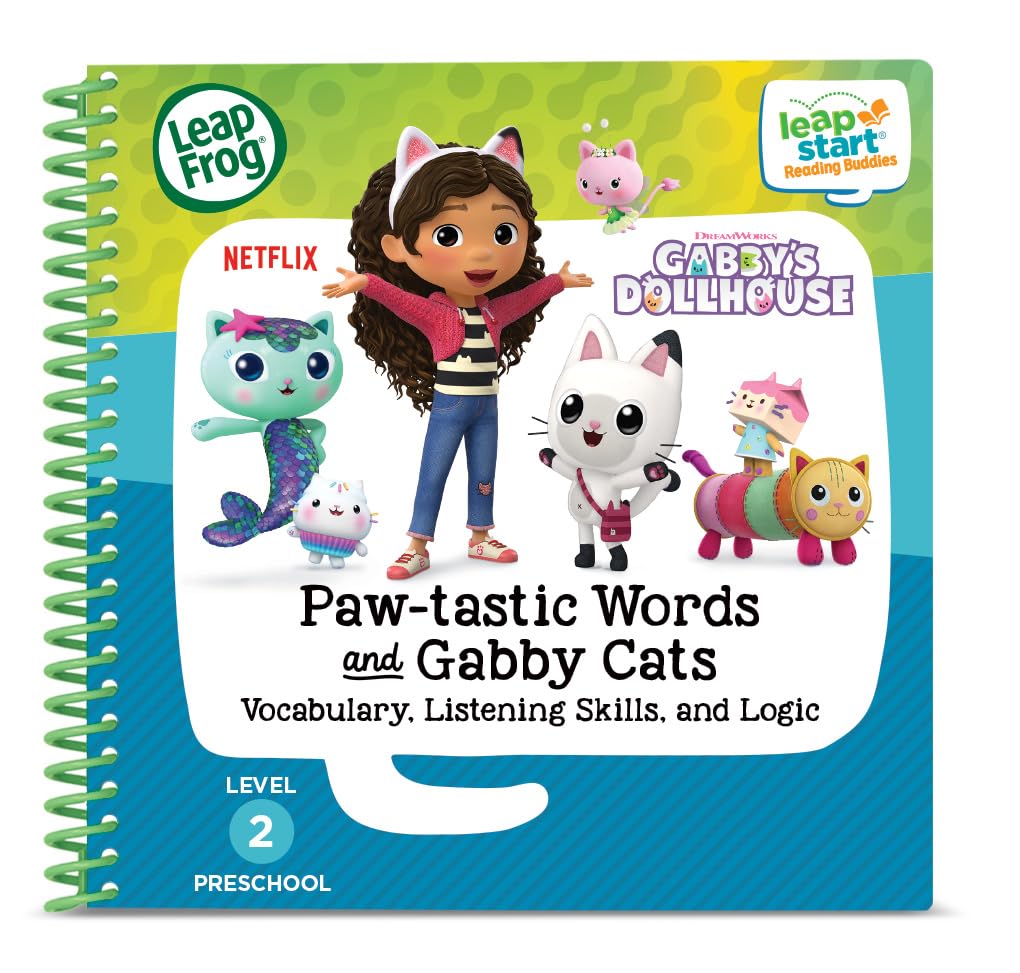 LeapFrog LeapStart Reading Buddies: Paw-tastic Words and Gabby Cats - Interactive Learning for Ages 3-6 3