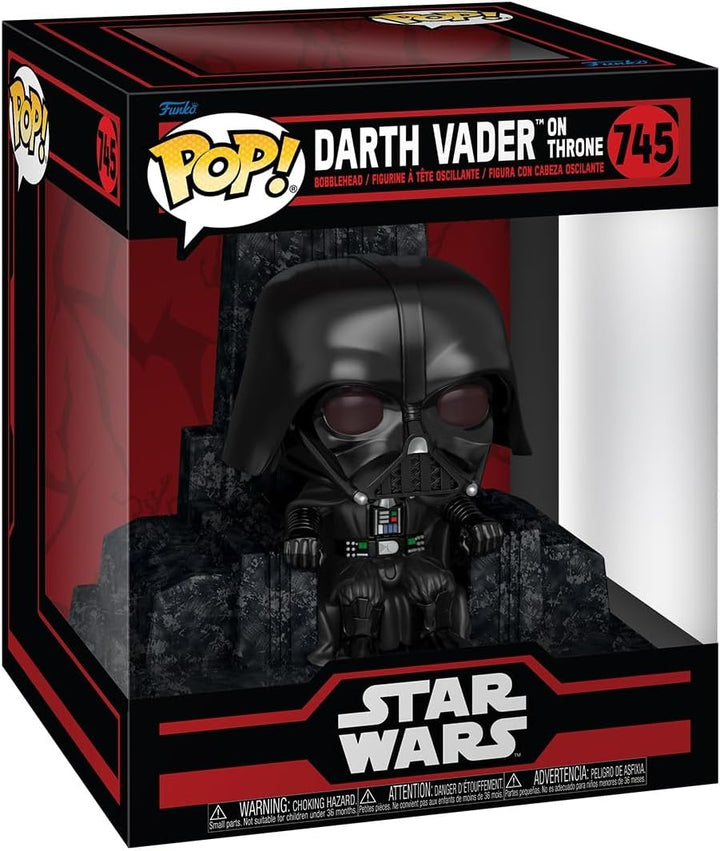 Funko Pop! Deluxe Star Wars - Darth Vader Throne Vinyl Figure (80767)