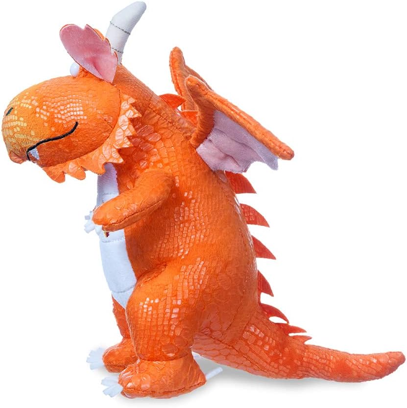 Zog the Dragon Plush Soft Toy - Official Julia Donaldson Licensed, Orange & White 5