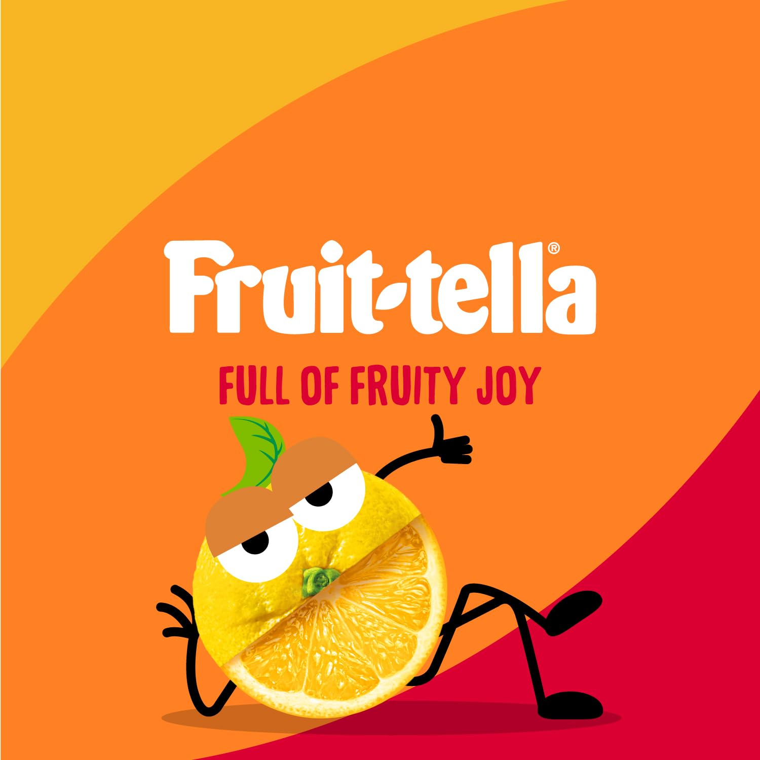 Fruittella Juicy Chews - Mixed Strawberry, Orange & Lemon Flavour Chewy Sweets (1.36kg)