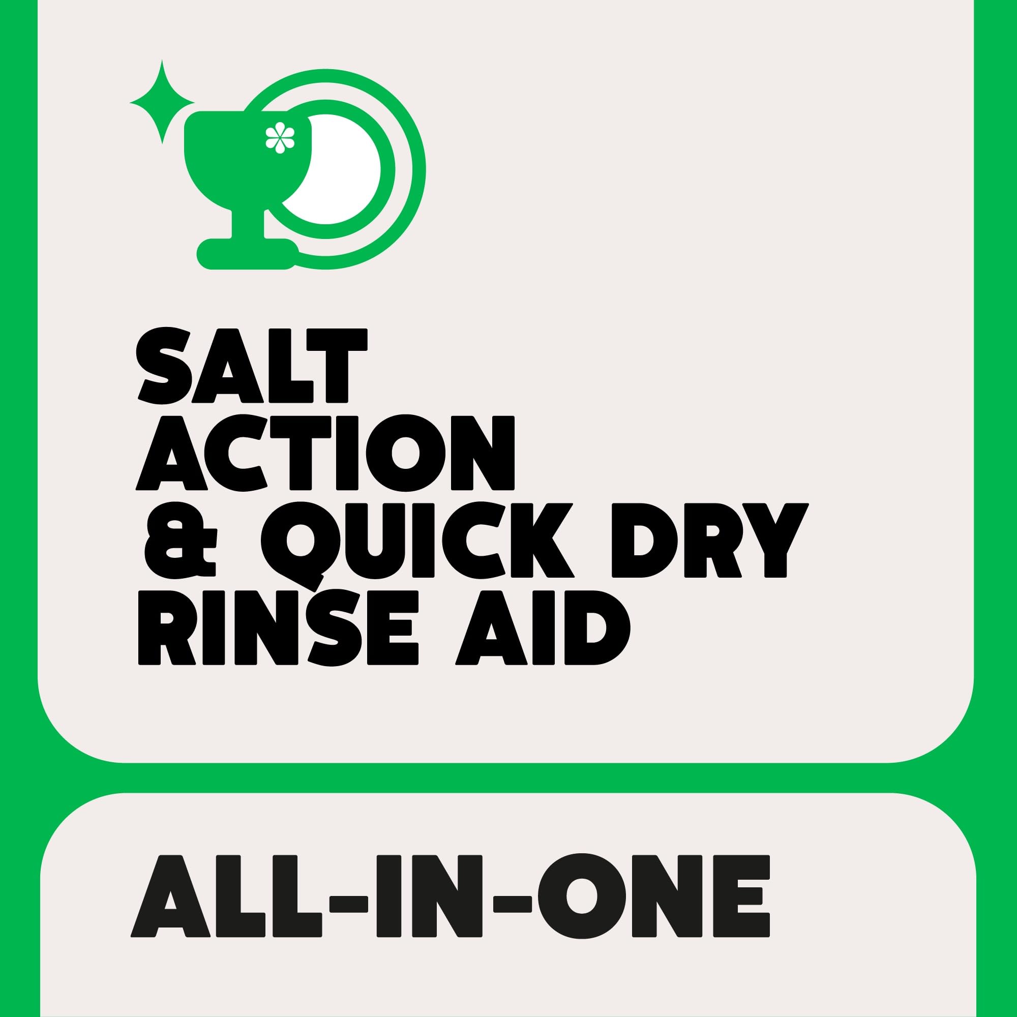 Ecover All-In-One Dishwasher Tablets with Salt & Rinse Aid (788g)