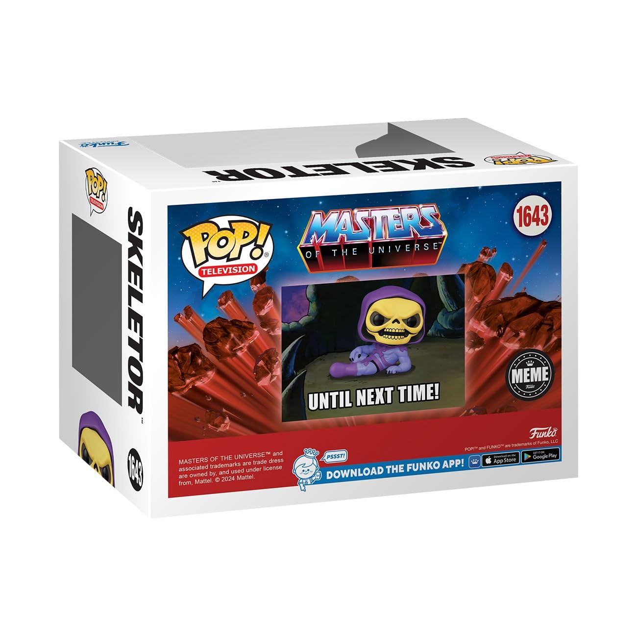 Funko POP! Television: Meme - Skeletor Collectible Vinyl Figure | 3.75 in | Model 81067 3