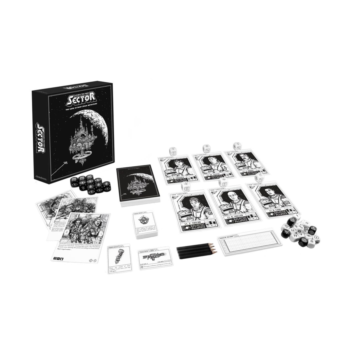 Themeborne Escape the Dark Sector Brettspiel 8