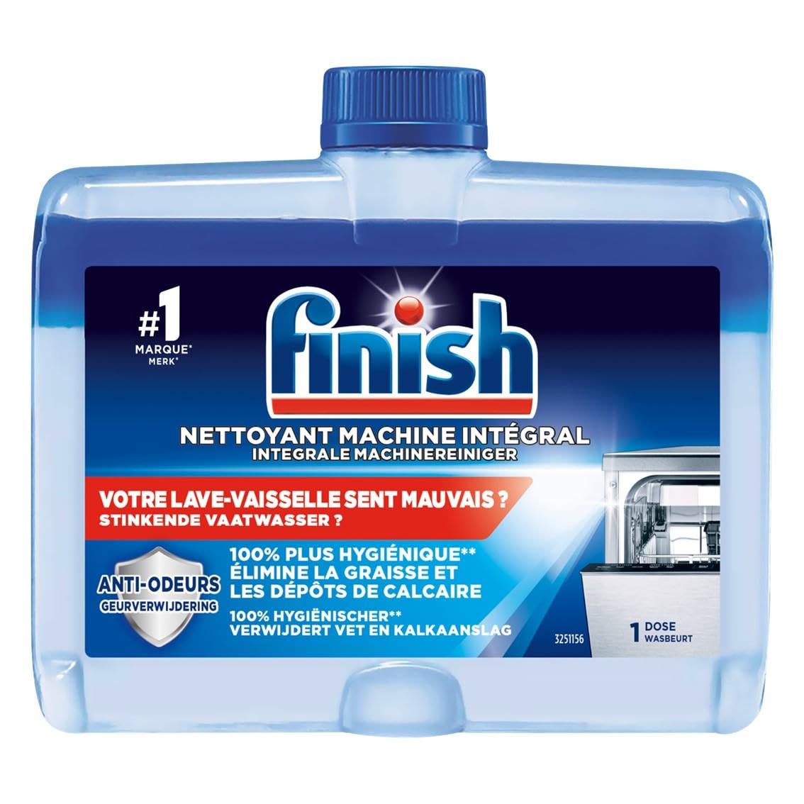 Finish - Dishwasher Cleaner Twin Pack (2 x 250 ml) 12