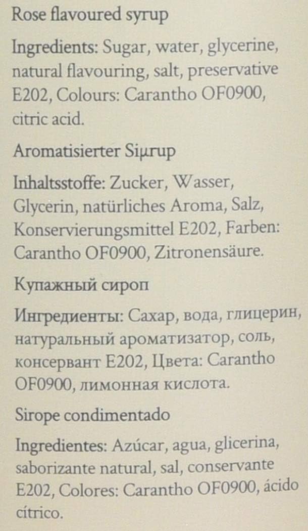 Simply - Rose Syrup 1 Litre 4