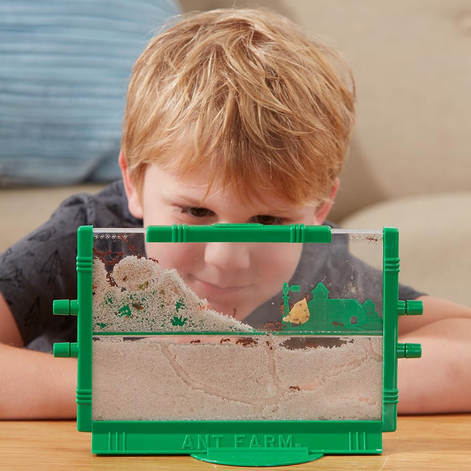 Uncle Milton Giant Ant Farm - Educational Playset with 4 Antports for Connecting Habitats 4