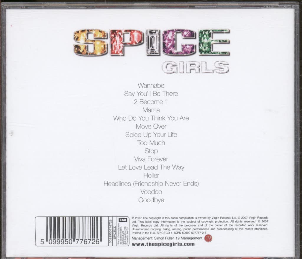 Spice Girls - Greatest Hits Audio CD