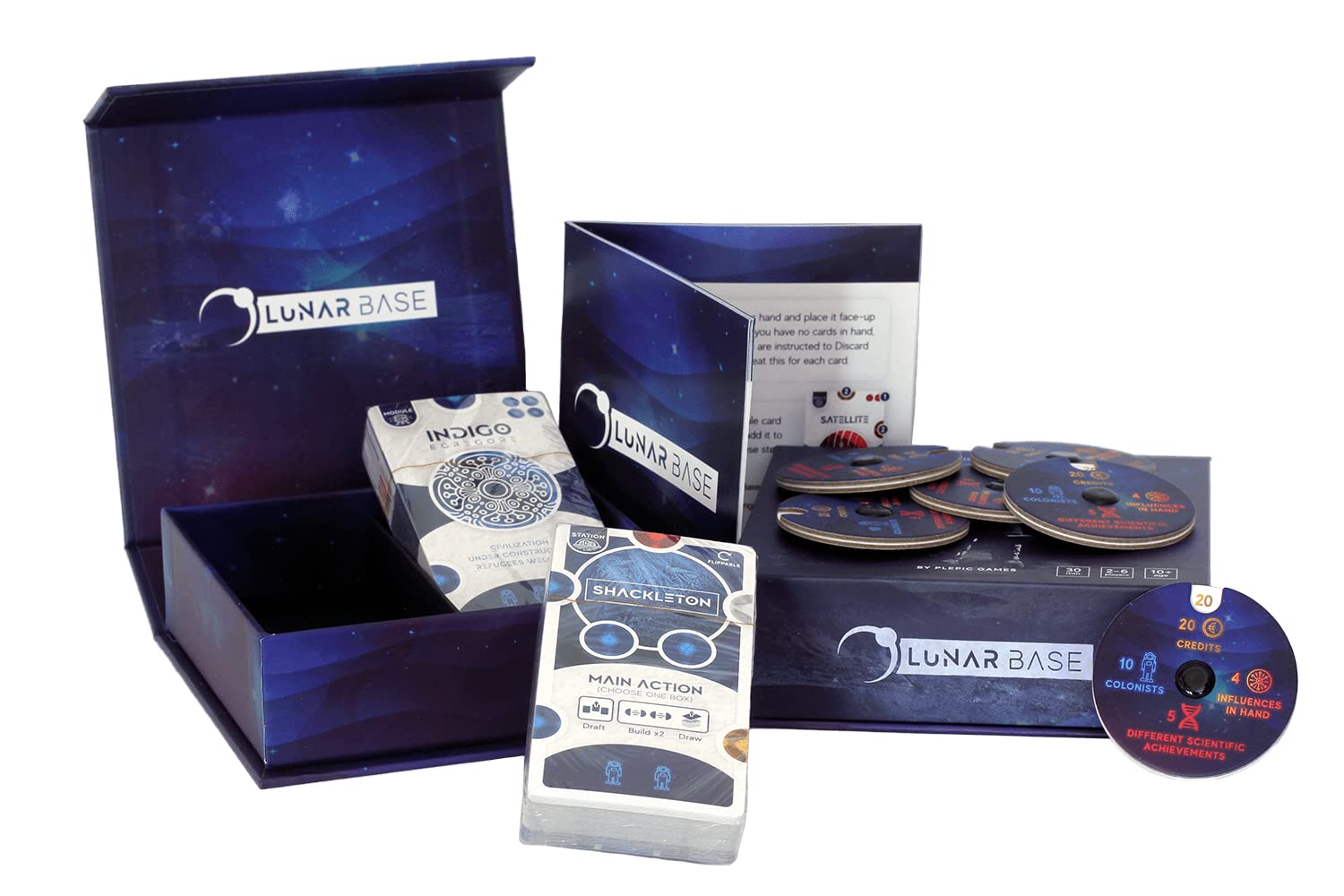 Plepic Games Lunar Base Card Game 2