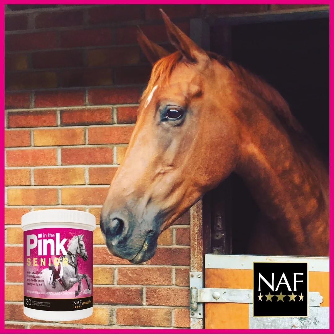 NAF In the Pink Senior - Daily Nutritional Support for Older Horses | 900g Powder