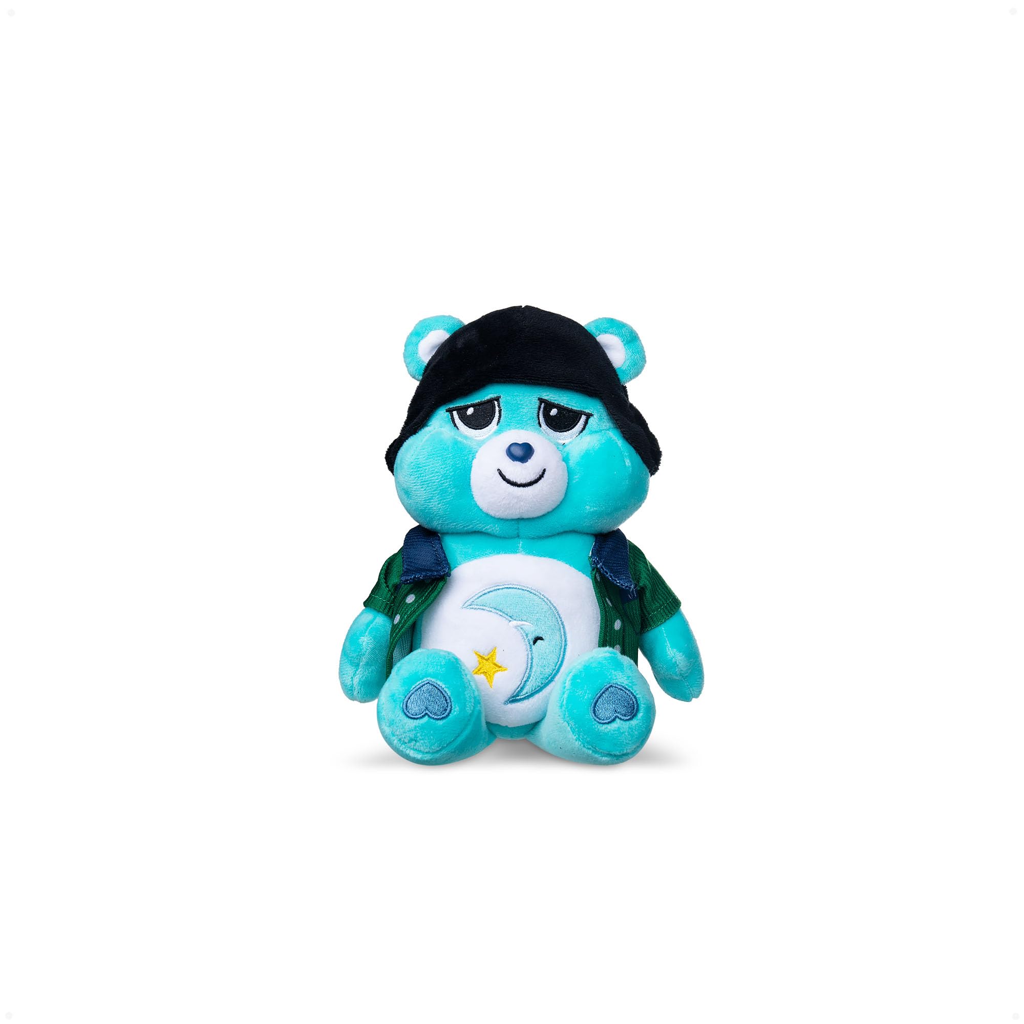Care Bears Bedtime Bear as Mike Plush Toy - 22 cm Crossover | Stranger Things Edition