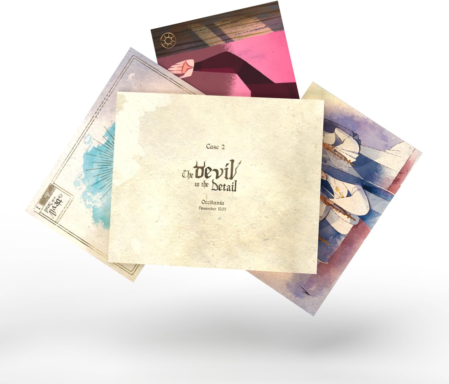 Space Cowboys Perspectives Blue Box Cooperative Mystery Card Game 3